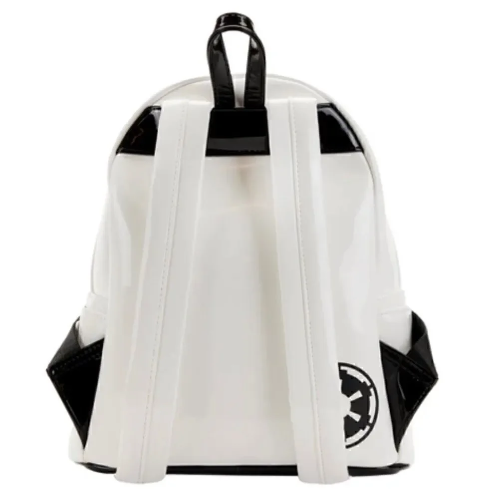 Stormtrooper Lenticular Cosplay LOUNGEFLY Backpack & Wallet Set NWT STAR WARS